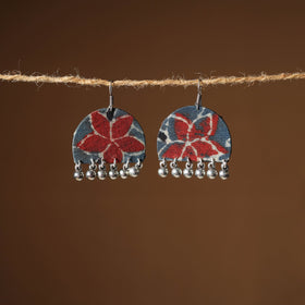 Shifa Ghungroo Work Fabart Earrings