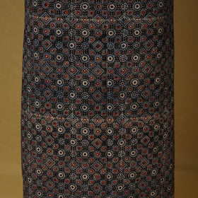 Blue - natural dyed 3pc unstitched dress material 03