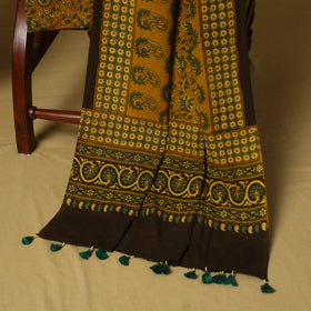 Blue - natural dyed 3pc unstitched dress material 07