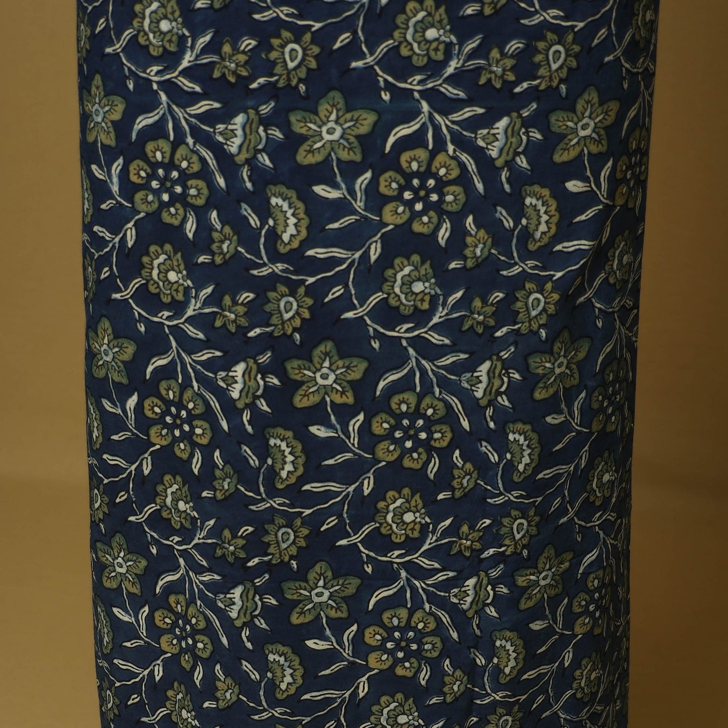 Blue - natural dyed 3pc unstitched dress material 09