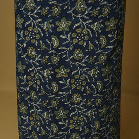 Blue - natural dyed 3pc unstitched dress material 09