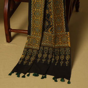 Blue - natural dyed 3pc unstitched dress material 14