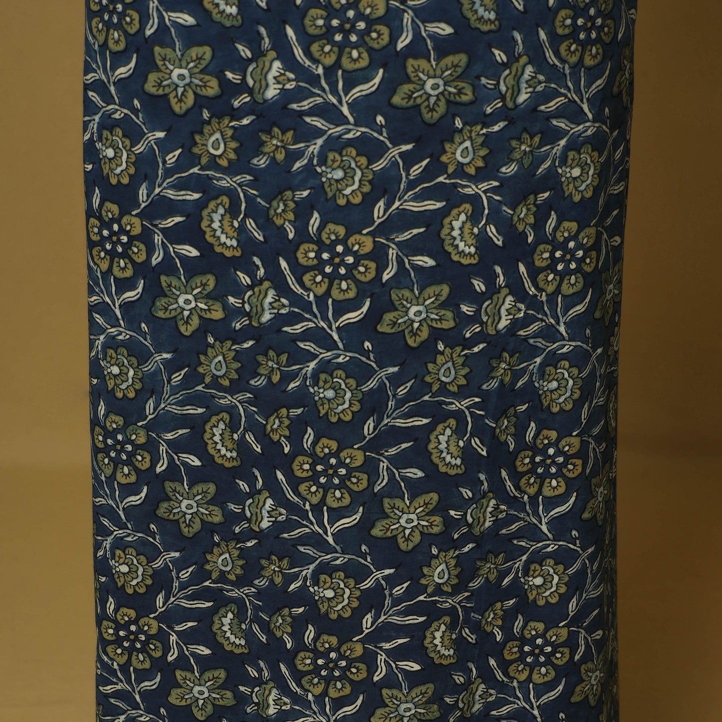 Blue - natural dyed 3pc unstitched dress material 14