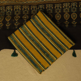 Blue - natural dyed 3pc unstitched dress material 14