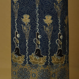 Blue - natural dyed 3pc unstitched dress material 17