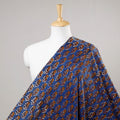Blue - Bagru Block Print Cotton Fabric