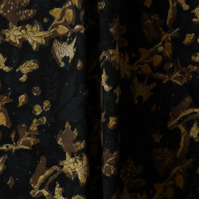 Blue - natural dyed bagru dabu fabric 30 - handcrafted