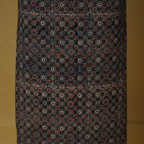 Blue - natural dyed 3pc unstitched dress material 03