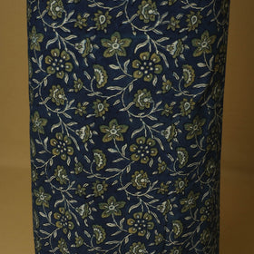 Blue - natural dyed 3pc unstitched dress material 09