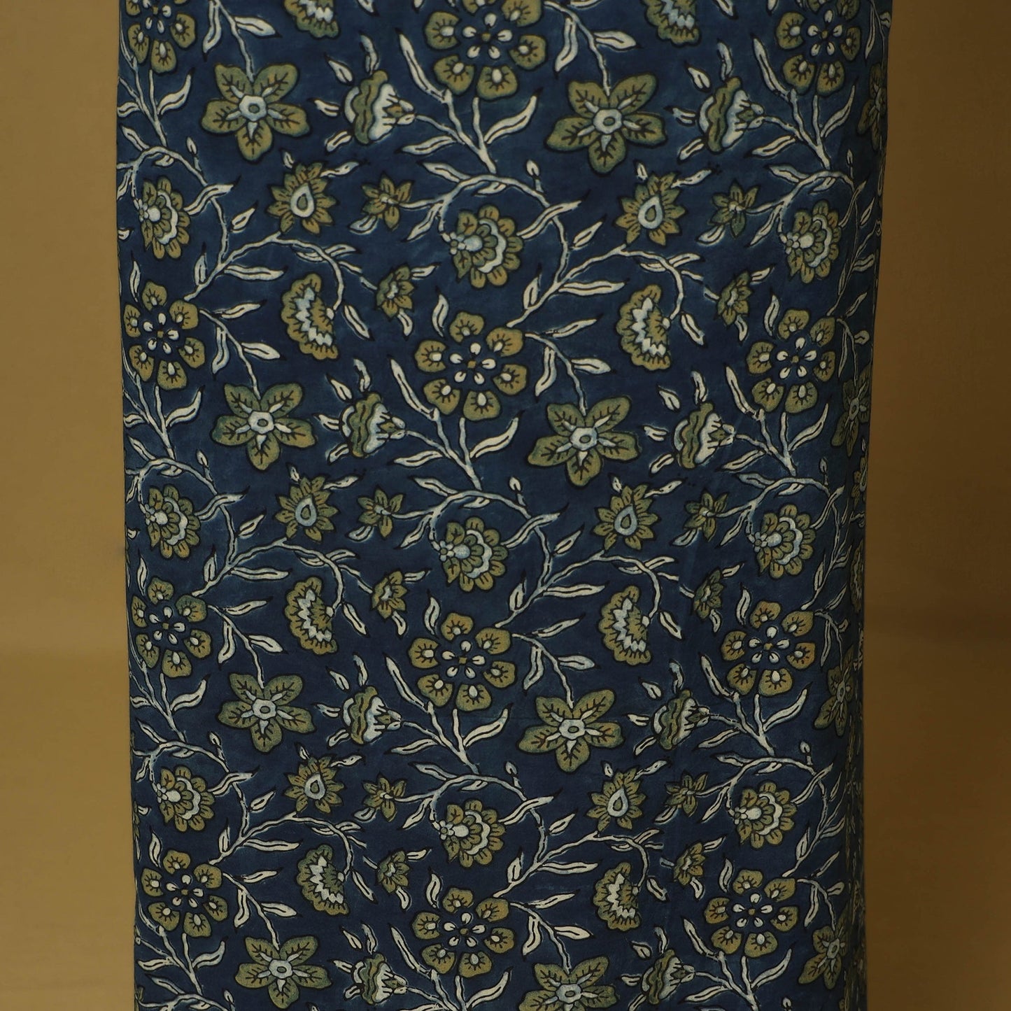Blue - natural dyed 3pc unstitched dress material 14