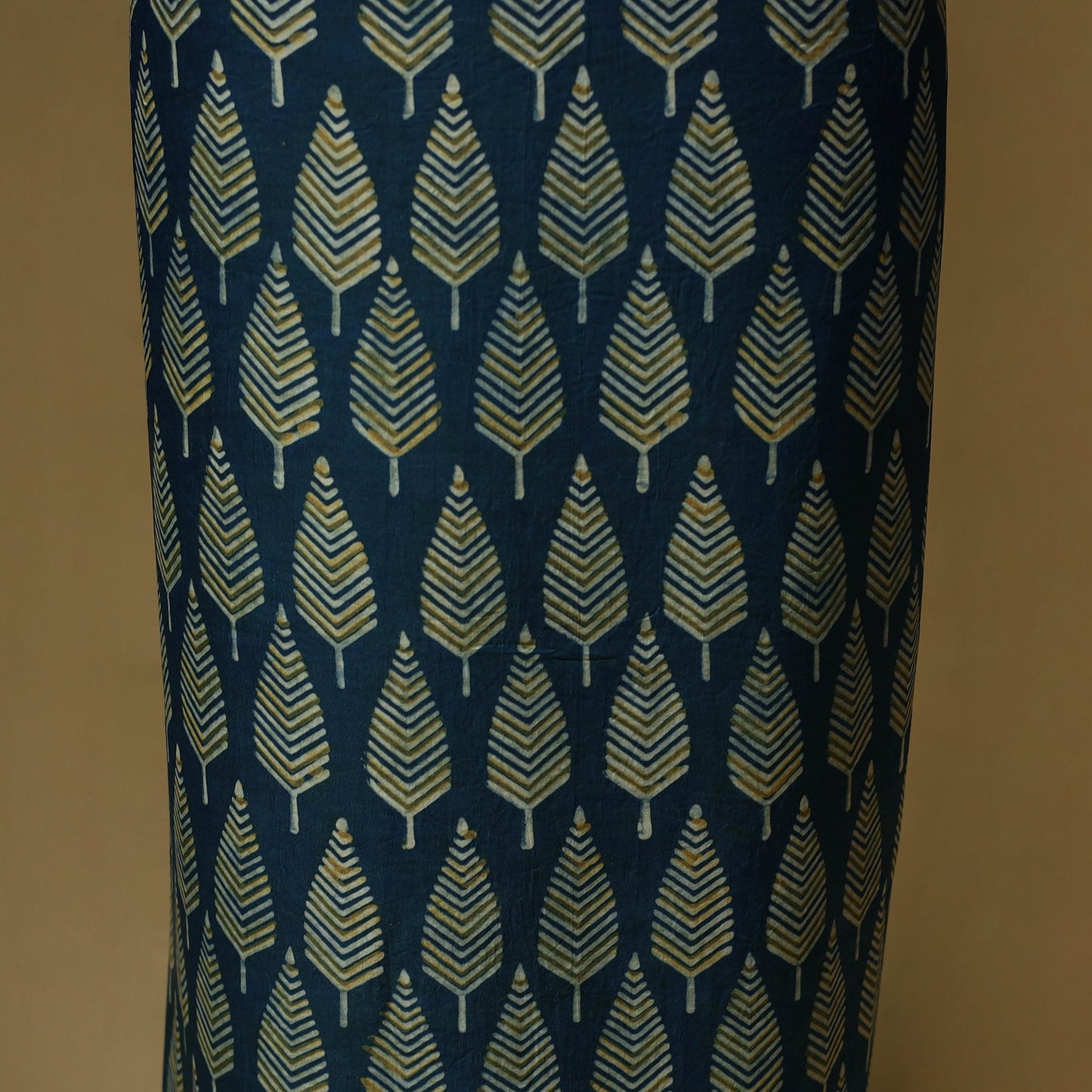 Natural dyed modal silk bagru 2pc unstitched dress material