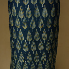 Natural dyed modal silk bagru 2pc unstitched dress material