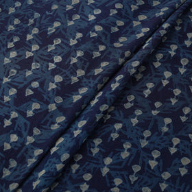  Natural Dyed Chanderi Silk Akola Print Fabric 