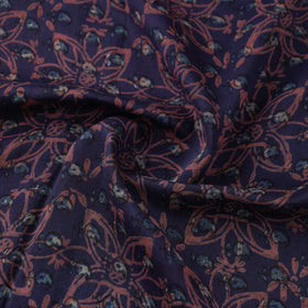 Buy Natural Dyed Chanderi Silk Akola Print Fabric 