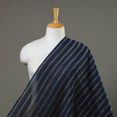  Natural Dyed Chanderi Silk Akola Print Fabric 