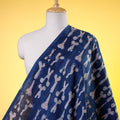  Blue Natural Dyed Cotton Bindaas Block Print Fabric