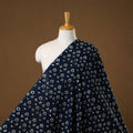 Natural dyed cotton hand pipad fabric 04 - handcrafted
