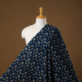 Natural dyed cotton hand pipad fabric 07 - handcrafted