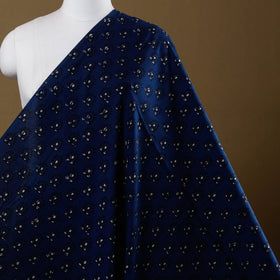 Natural dyed cotton hand pipad fabric 03 - handcrafted