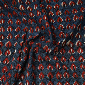 Natural dyed cotton hand pipad fabric 09 - handcrafted