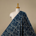 Natural dyed cotton indigo hand bagru dabu fabric 28