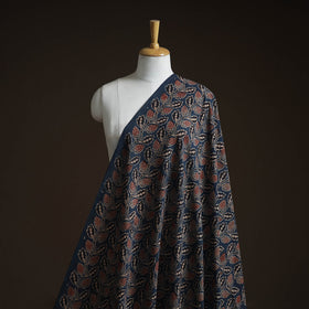 Natural dyed cotton kutch hand block ajrakh print fabric 01