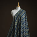 Natural dyed cotton kutch hand block ajrakh print fabric 07