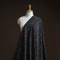 Natural dyed cotton kutch hand block ajrakh print fabric 42