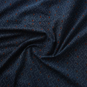 Natural dyed cotton kutch hand block ajrakh print fabric 45