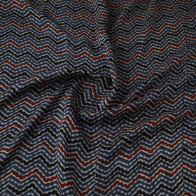 Natural dyed dola silk hand fabric 68 - handcrafted