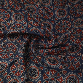 Natural dyed dola silk hand fabric 69 - handcrafted