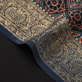 Natural dyed dola silk hand fabric 08 - handcrafted