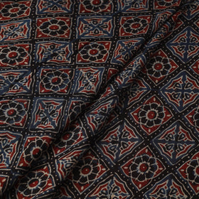 Natural dyed dola silk hand fabric 23 - handcrafted