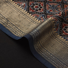 Natural dyed dola silk hand fabric 23 - handcrafted