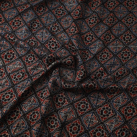 Natural dyed dola silk hand fabric 23 - handcrafted