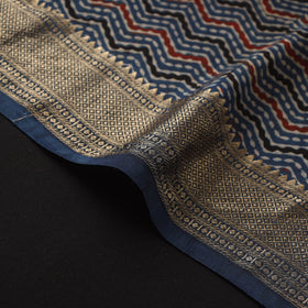 Natural dyed dola silk hand fabric 24 - handcrafted