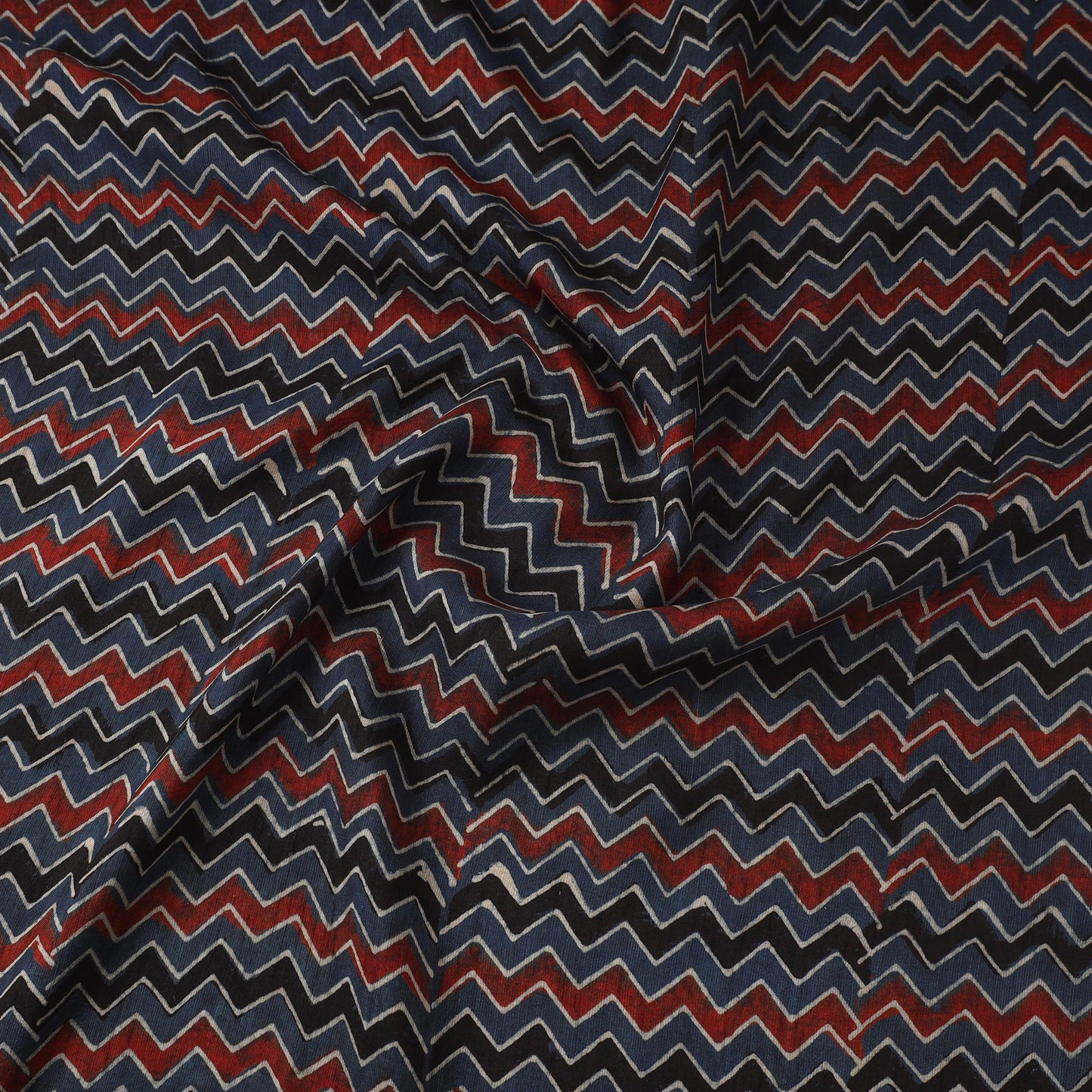 Natural dyed dola silk hand fabric 34 - handcrafted