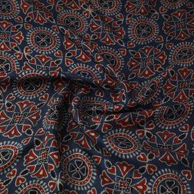 Natural dyed dola silk hand fabric 69 - handcrafted