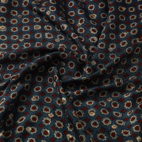 Natural dyed dola silk jacquard buti fabric 05 - handcrafted