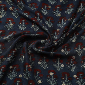 Natural dyed dola silk jacquard buti fabric 16 - handcrafted