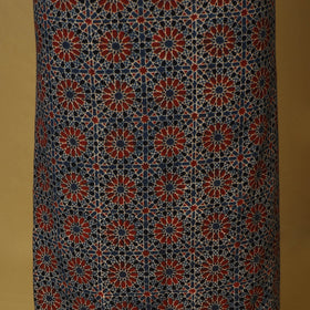 Blue - natural dyed hand 3pc unstitched dress material 07