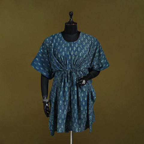 Natural dyed hand akola cotton medium kaftan 80