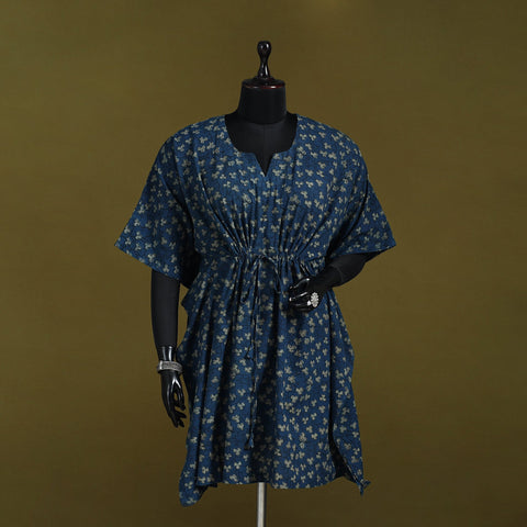 Natural dyed hand akola cotton medium kaftan 97