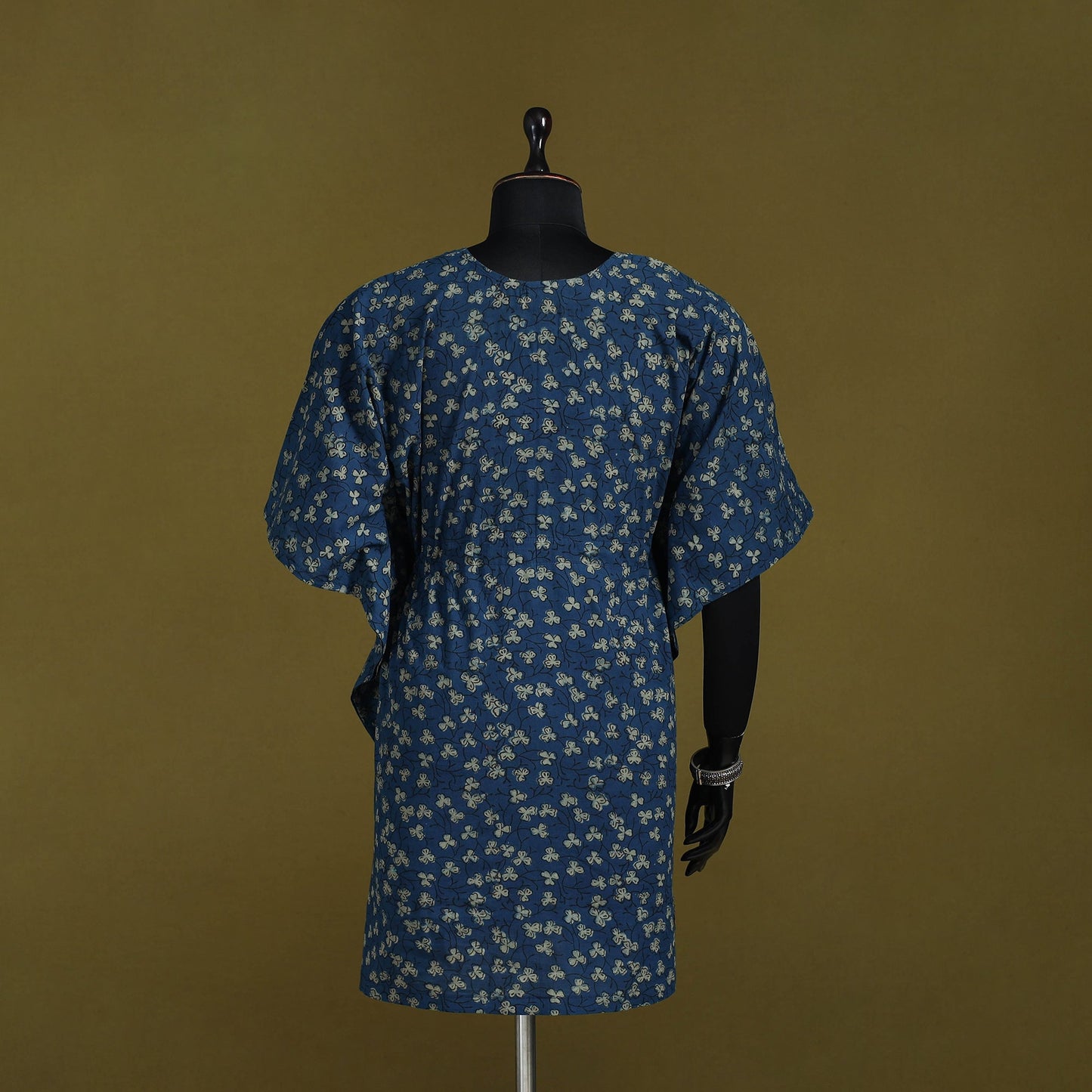 Natural dyed hand akola cotton medium kaftan 97