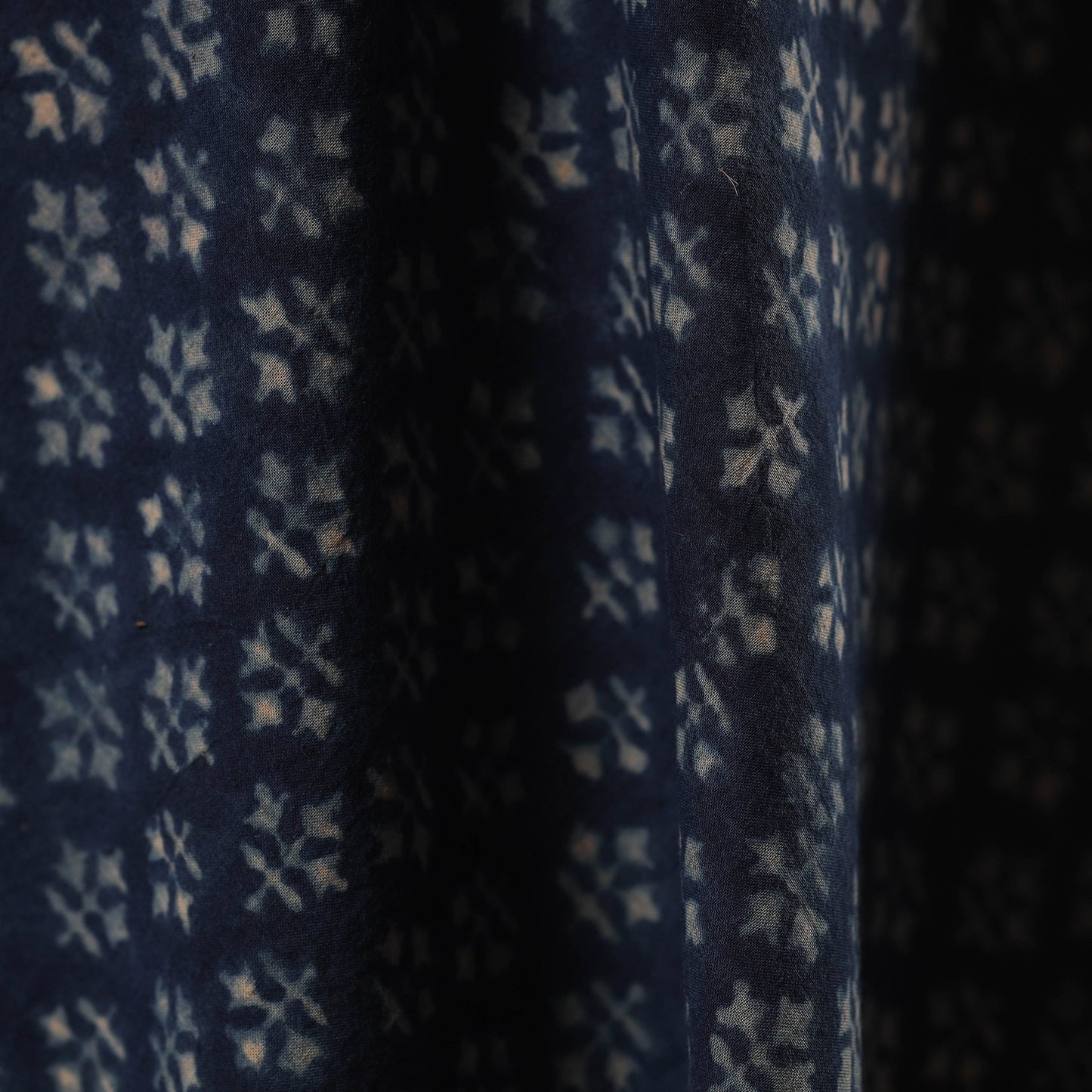 Natural dyed hand cotton fabric 04 - handcrafted
