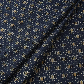 Natural dyed hand cotton fabric 38 - handcrafted