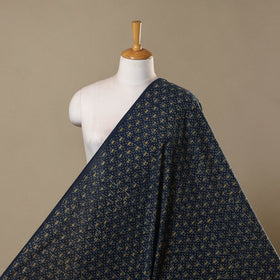 Natural dyed hand cotton fabric 38 - handcrafted