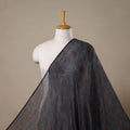Natural dyed hand kota doria cotton fabric 17 - handcrafted
