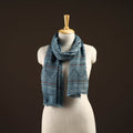 Natural dyed hand printed pure wool akola stole 02