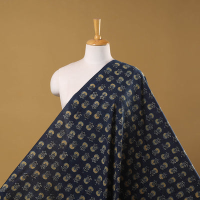 Natural dyed hand cotton fabric 01 - handcrafted